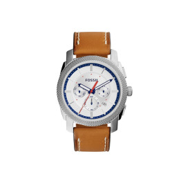 Uhrenarmband Fossil FS5063 Leder Braun 24mm